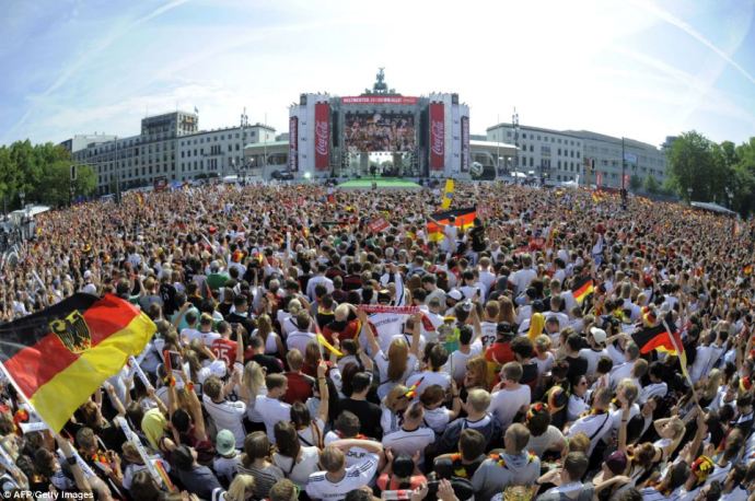 World Cup - Brandenburger Tor