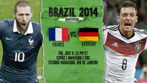 World Cup - Germany v France