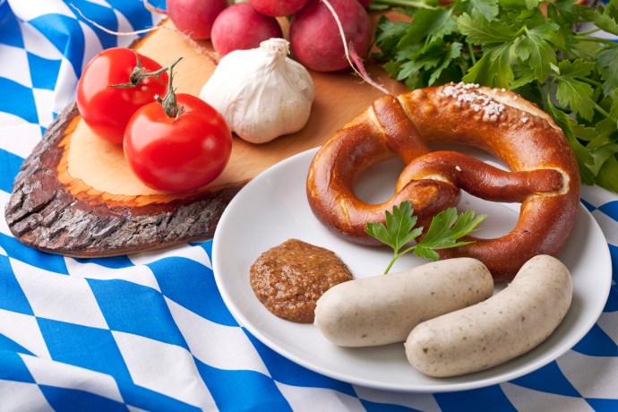 Bavarian white sausages